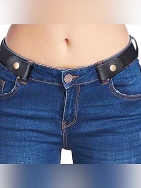 No Buckle Elastic Stretch Belts x 3 NEW!